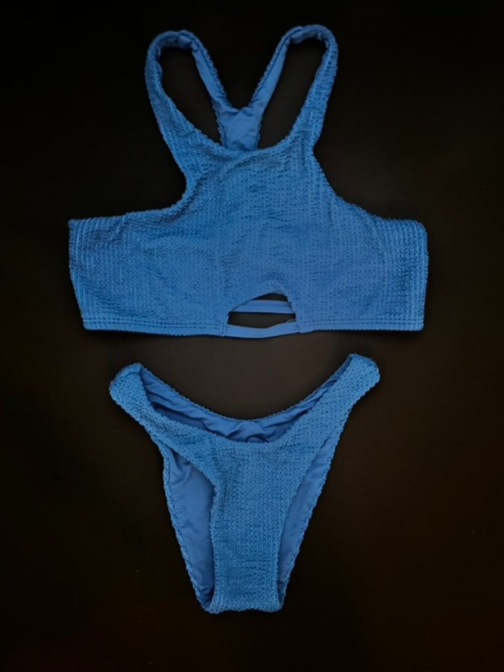 Royal Blue Bikini Swimsuit XS (No Label)